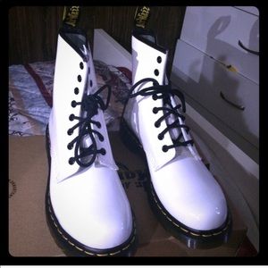 The Original White Dr. Martens